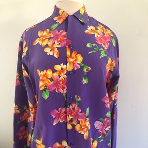 Ralph Lauren collection floral blouse